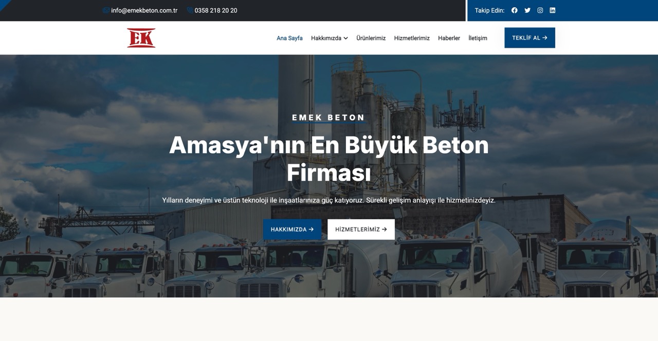 Emek Beton Amasya